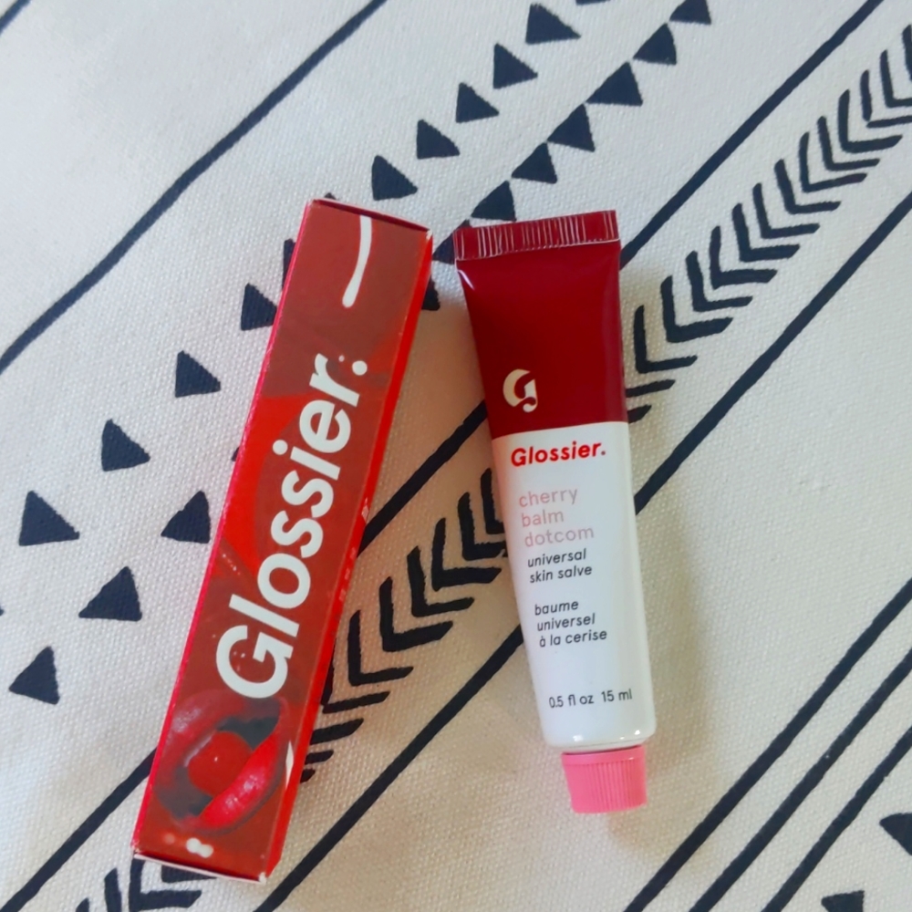 [NWT] Glossier Cherry Balm Dot Com